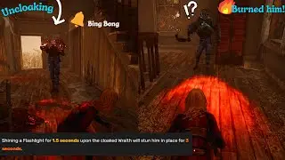 Burning a Wraith takes longer now (shadow buff)! l Dead By Daylight