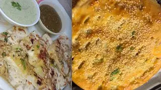 Chicken aloo naan on tawa recipe/no oven no tandoor easy soft perfect chicken aloo naan recipe By..