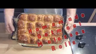 Homemade Oatmeal Molasses Rolls