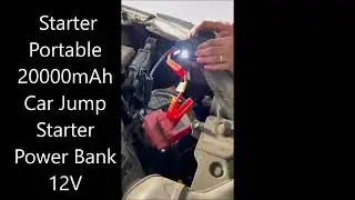 Car Battery Starter Portable 20000mAh Car Jump Starter Power Bank 12V Engine Battery Charger Booster