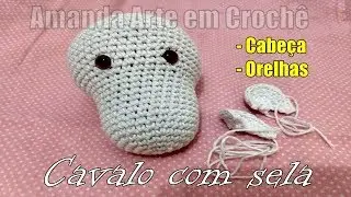 Tutorial Amigurumi - Cavalo com sela (PARTE 1)