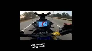 KTM Adventure 390 Top speed😱😱🔥  180KM/ph😱