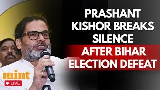 Jan Suraaj Chief LIVE: Prashant Kishor&rsquo;s Big Statement After Crushing Poll Defeat | Bihar Election