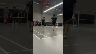 Badminton #perfection #corner #skill #receiving #mensdouble #toronto #new #court