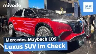 Mercedes-Maybach EQS Concept #IAA2021 | Bulliges Luxus SUV im Hands-on