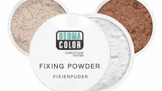 KRYOLAN DERMACOLOR FIXING POWDER  SHADES GUIDE