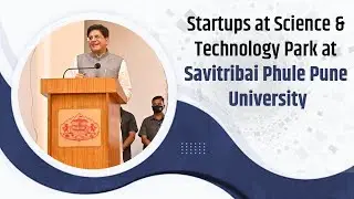 Startups at Science & Technology Park at Savitribai Phule Pune University