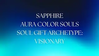 Sapphire Aura Color Souls