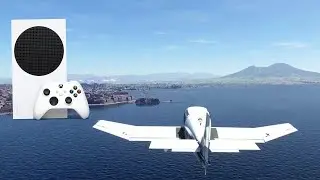 Flight Simulator Naples Italy Discovery Flight on XBOX Series S | Jason Ronald is a Wizard!