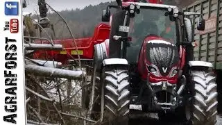 VALTRA ohne Ende! - Forsttage 2017 bei Traurig Landtechnik