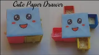Cute Paper Drawer Box | @dikshashukla20 #trending #youtube #viral #papercraft #viralvideo #diy