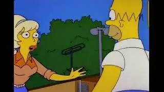 The Simpsons -  Homer Meets Up With Lurleen