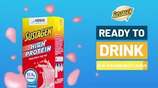 Sustagen Ready to Drink Strawberry 250mL 16x9 6s