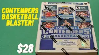 2021-22 Panini Contenders Basketball Blaster Box Opening Review! New Retail Sports Cards!