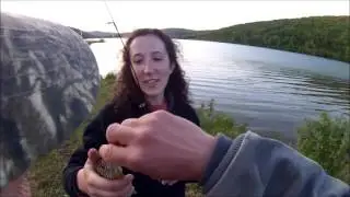 Her First Fish!