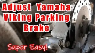 Adjust Parking Brake on Yamaha Viking