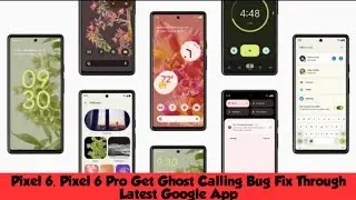 Pixel 6, Pixel 6 Pro Get Ghost Calling Bug Fix Through Latest Google App