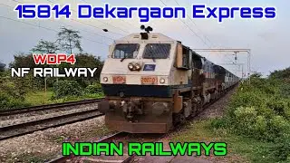 15814 Dekargaon Express #wdp4 #railway #dekargaon #train #indianrailways