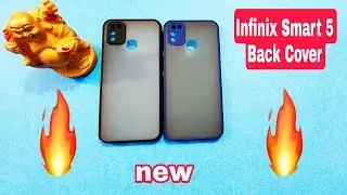 infinix smart 5 back cover/smock cover/mobile/unboxing
