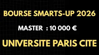 &euro;10,000 scholarship at Paris Cit&eacute; University | Master's scholarship in France