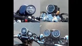 Jawa 42 vs Honda CB350 vs RE Meteor 350 vs Benelli Imperiale 400 TOP SPEED BATTLE