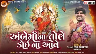 અંબામાં ના તોલે કોઈ ના આવે || Shalesh Thakor New HD Video Song 2024||@HavajDigital
