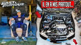 GROSSE FUITE sur la civic Fast & Furious! | @Phiz67