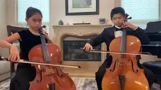 EMI & TY LOCKWOOD, cello. F. Mazas, 