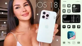 iOS 18 첫인상과 기능! 📱✨