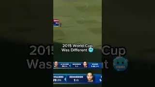 2015 World Cup Was Different 🥶#shorts #cricket