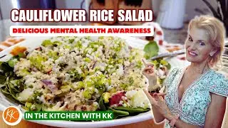 Cauliflower & Asparagus Rice Salad | Boost Brain & Mental Health