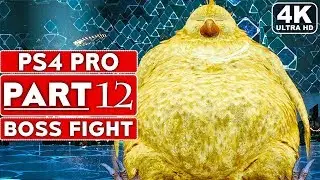 FINAL FANTASY 7 REMAKE Gameplay Walkthrough Part 12 FAT CHOCOBO BOSS FIGHT [4K PS4 PRO]