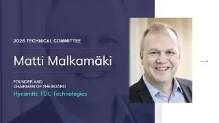 Matti Malkam&auml;ki, CEO and Chairman of the Board, Hycamite TDC Technologies