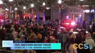 Jamestown&rsquo;s 2025 Holiday Parade: Holiday Movie Magic Hits Downtown Dec. 6