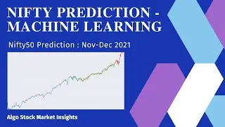 Nifty Prediction using Artificial Intelligence and Machine Learning - Nifty50 levels in Nov-Dec 2021