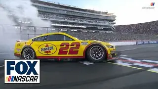 FINAL LAPS: Joey Logano holds off Kyle Busch to win The Clash at the Coliseum | NASCAR on FOX