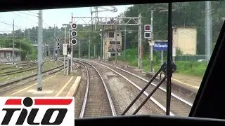 Cab Ride Chiasso - Milano Centrale dalla cabina dell'ETR524 TiLo | Parte 1 da Chiasso a Camnago