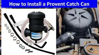 Как установить ловушку Provent Catch Can | Navara D40 YD25