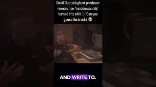 DAVID GUETTA'S GHOST PRODUCER REVEAL HOW TO MAKE A HIT🔥🔥🙌 #davidguetta #producer #music #dj #edm