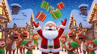 Santa&rsquo;s Reindeer Alphabet Rhyme for Kids | ABC Song, Christmas Song & Nursery Rhymes 🎅🦌🔤🎶