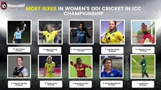 Most Sixes In Women's ODI Cricket In ICC Championship | Gamexch567 | Women's ODI Cricket
