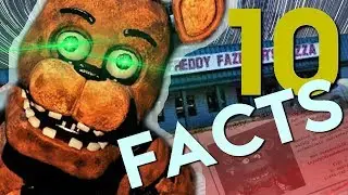 Five Nights at Freddy's | 10 ФАКТОВ О FNAF, КОТОРЫХ ВЫ НЕ ЗНАЛИ!