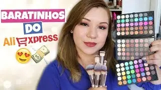 BARATINHOS DO ALIEXPRESS - PALETA 120 CORES + PINCEIS 😍💸