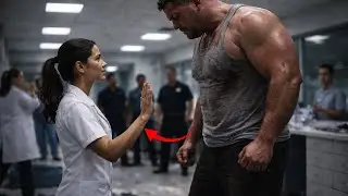 El gigante de más de dos metros entró en el área médica - y la enfermera “novata” sorprendió a...
