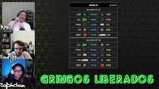 The last regular season week EVER of the CBLOL | Gringos Liberados S3E9