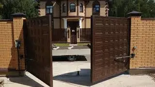 ФИЛЕНЧАТЫЕ РАСПАШНЫЕ ВОРОТА ROLLING HI-TECH