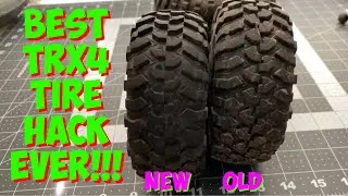 How to Make your TRX4 tires into Off-Road Beasts (Best TRX4 Tire Modification/Mod)