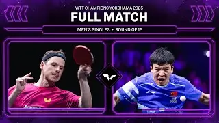 FULL MATCH | Jonathan Groth vs Xiang Peng | MS R16 | #WTTYokohama 2025