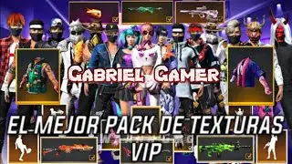 EL MEJOR PACK DE TEXTURAS VIP MASCULINO Y FEMENINO *GRATIS* FREE FIRE
