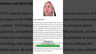 Understanding the PBM Industry: Key Insights from the FTC Report